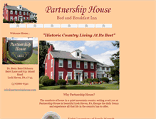 Tablet Screenshot of partnershiphouse.com